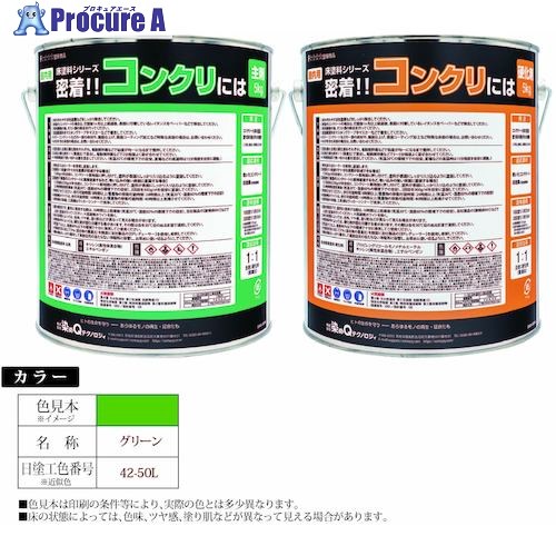グリーンクロス 床絵の具続きもの ねばり着く！！混凝土には 10kg仕掛ける 緑であること 6300030852 1S ■▼561-1556 ※人間宅様送ること不可