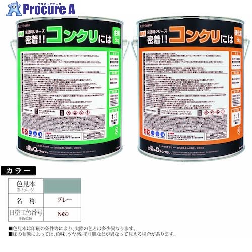 グリーンクロス 床絵の具続きもの ねばり着く！！混凝土には 10kg仕掛ける 薄墨色 6300030855 1S ■▼561-1570 ※人間宅様送ること不可