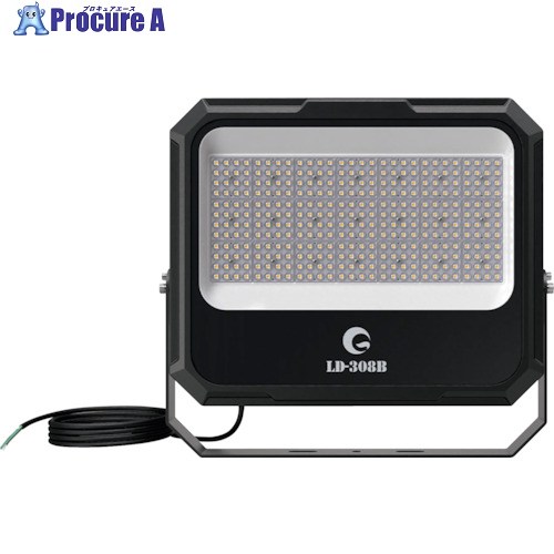 グリーンクロス LED投光器 LD-308B 300W 19330LM 6300044417 1台 ■▼564-8967 ※個人宅様送り不可|プロキュアエース