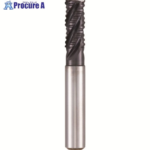 GUHRING ステンレス用4枚刃ラフィングエンドミル レギュラnanoAコート 5mm 6877 5.000 1本 ■▼181-7154 【送料都度見積】｜プロキュアエース