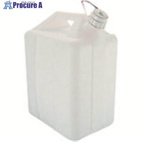 TGK 角型びん HDPE 20L 656-21-46-20 1本 ■▼184-0775 【送料都度見積】｜プロキュアエース