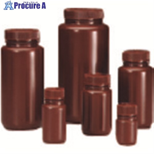 TGK 広口褐色試薬瓶 HDPE 250mL 12入 656-17-40-20 1袋 ■▼184-5559 【送料都度見積】｜プロキュアエース