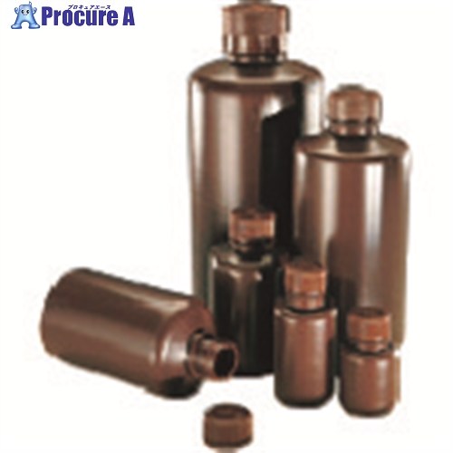TGK 細口褐色サンプル瓶 HDPE 125mL 72入 656-17-39-52 1袋 ■▼184-5605 【送料都度見積】｜プロキュアエース