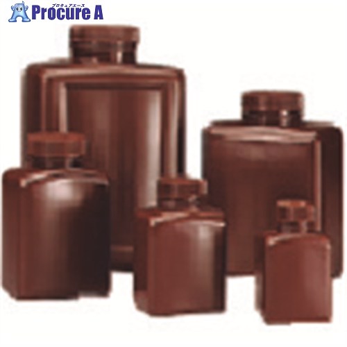 TGK 角型赤銅色びん 125mL HDPE 12入 656-22-04-06 1箱 ■▼184-8756 【貨物輸送都度積もり書き】