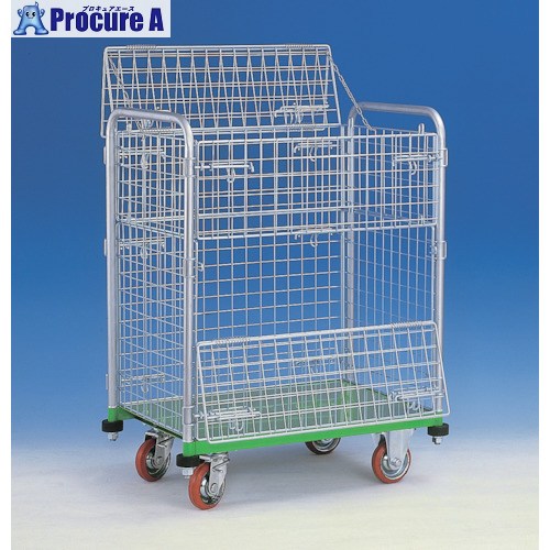 カンベ 網付き台車 メッシュパックロール 638A 638A 1台 ■▼337-5756 【送料都度見積】|プロキュアエース