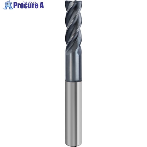 GUHRING 4枚刃エンドミル ロングネック 不等リード RF100Sharp 12mm 6480 12.000 1本 ■▼584-9396 【送料都度見積】｜プロキュアエース