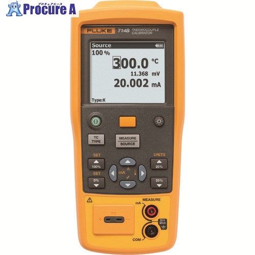 FLUKE 熱電対目盛り調整器 714B 714B 1S ■▼101-1582 【貨物輸送都度積もり書き】