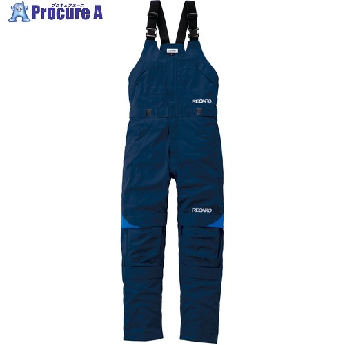 レカロ 通年モデル サロペット8630-001ネイビーブルー-L 8630-001-L 1着 ■▼137-0861 【送料都度見積】