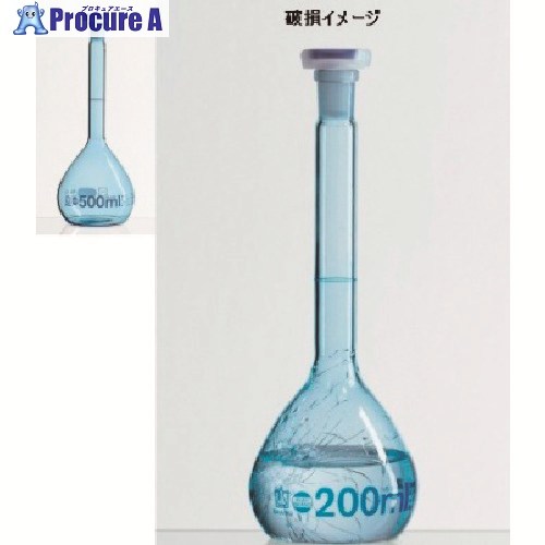 TGK PURコーティングメスフラスコ 250mL 814-11-05-24 1本 ■▼185-6950 【貨物輸送都度積もり書き】