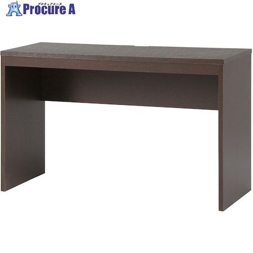 不二貿易 【在庫一掃セール】シンプルデスク 幅120 DE-1245BR 79538 1個 ■▼556-4074 ｜プロキュアエース
