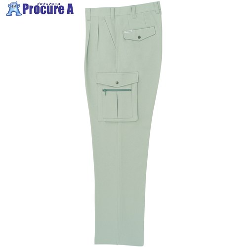 桑和 9118 ツータックカーゴパンツ モスグリーン 110 9118-107-110 1着 ■▼544-0678 【送料都度見積】