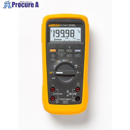 FLUKE デジタルマルチメーター 87V-MAX/E2 KIT 87V-MAX/E2 KIT 1台 ▼582-9558