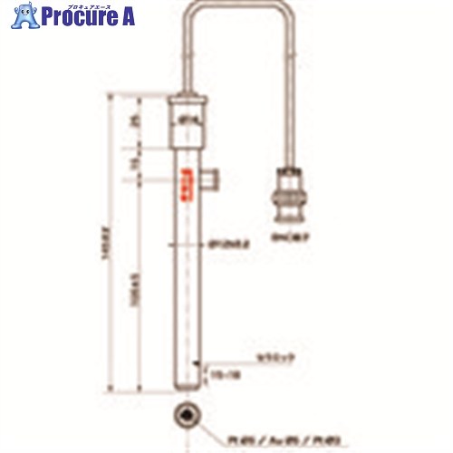 TGK Fine 白金ORP練りあわせる電極 OR-1000 000-65-35-03 1本 ■▼189-6941 【貨物輸送都度積もり書き】