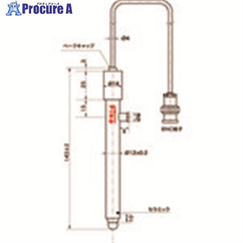 TGK Fine pH練りあわせる電極 GR-1000 000-65-35-05 1本 ■▼189-7005 【貨物輸送都度積もり書き】
