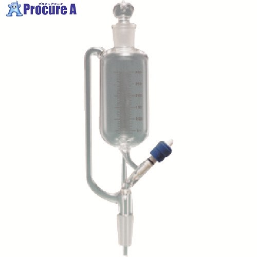TGK 分液ロート 平衡 普通摺 1000mL 目盛付 000-09-58-67 1個 ■▼190-3187 【送料都度見積】|プロキュアエース