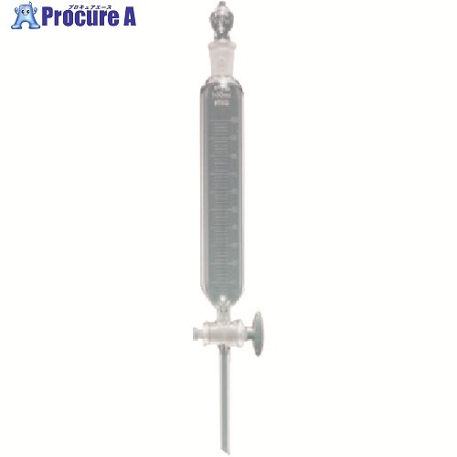 TGK F共通円筒分液ロート目盛付球栓200mL19/38 000-15-65-06 1個 ■▼190-6398 【送料都度見積】|プロキュアエース