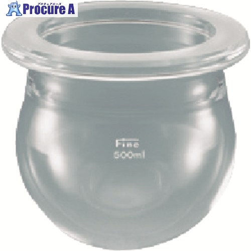 TGK Fine同じようセパラフラスコF丸型 3000mL 120φ 000-15-45-07 1個 ■▼190-6410 【貨物輸送都度積もり書き】