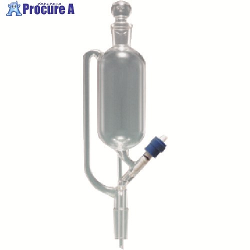 TGK 分液ロート 平衡 透明摺 1000mL 000-09-58-57 1個 ■▼191-4247 【送料都度見積】｜プロキュアエース