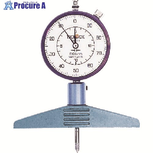 TECLOCK ダイヤルデプスゲージ 測定範囲0~230mm DM-224 1個 ▼102-8685 |プロキュアエース