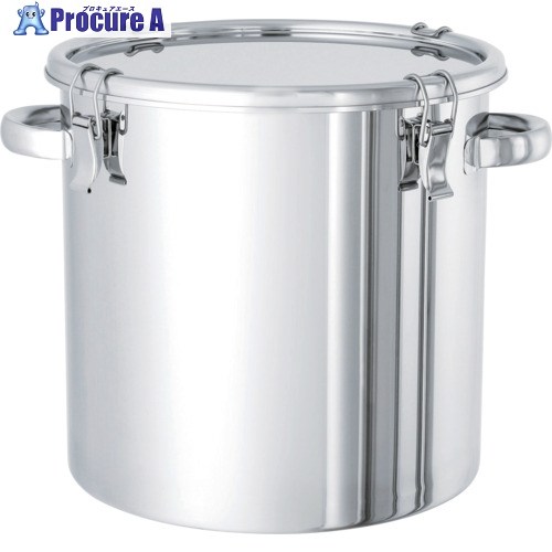 MONOVATE ステンレス密閉容器(キャッチクリップ式) 50L CTH-39H 1個 ▼121-0542
