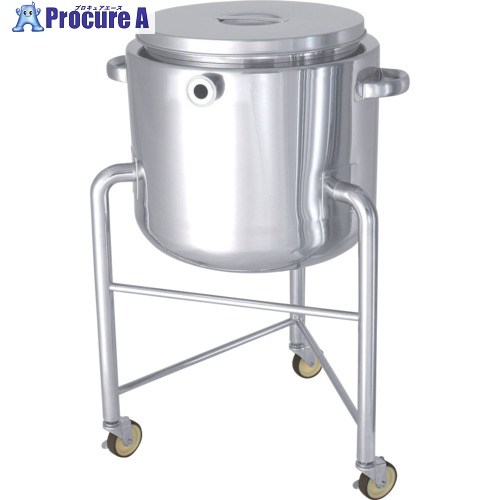 MONOVATE ステンレス鋼貯蔵タンク鏡板型上衣容れもの脚付100L DT-ST-J-L-47H 1個 ■▼136-2017 ※車上乗り合い船