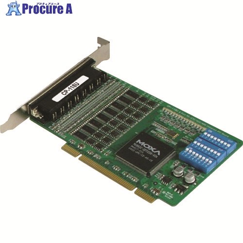 MOXA 8ポートRS-232C/422/485 ユニバーサル PCIExpressボード CP-118U 1個 ■▼168-5183 【送料都度見積】｜プロキュアエース