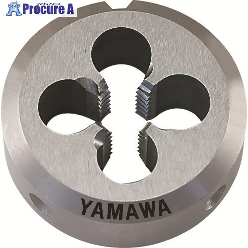 ヤマワ ポイントソリッドダイス DPO S5 M10X1.25 38径 DPO-S5-M10X1.25-38 1個 ▼215-0338  ●MA515 ねじ切りダイス-DIY・工具-締付工具用アクセサリー