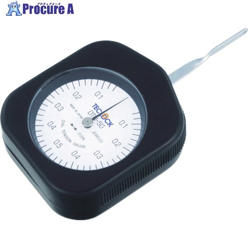 TECLOCK ダイヤルテンションゲージ 測定範囲100～1000mN DTN-100 1個 ▼336-6294