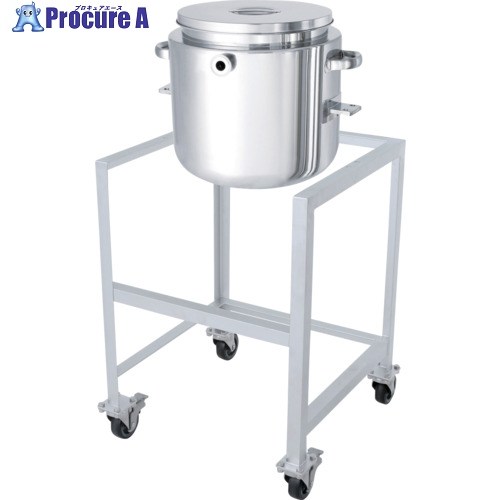 MONOVATE 鏡板型上衣汎用容れもの 架台付 60L DT-ST-J-ASC-43 1個 ■▼364-4331