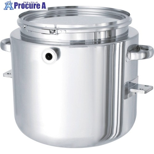 MONOVATE 鏡板型ジャケット密閉容器 バンド式 ブラケット付 150L DT-CTL-J-BRK-565 1個 ■▼364-4340 |プロキュアエース