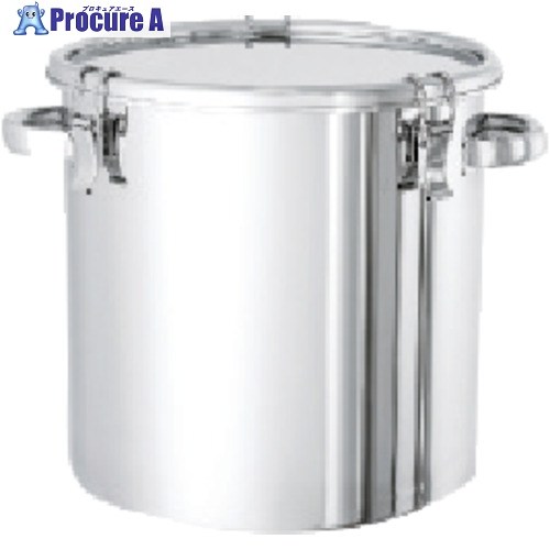 MONOVATE ステンレスタンクSUS316Lクリップ式密閉タンク20L CTH-30-316L 1個 ▼398-2343