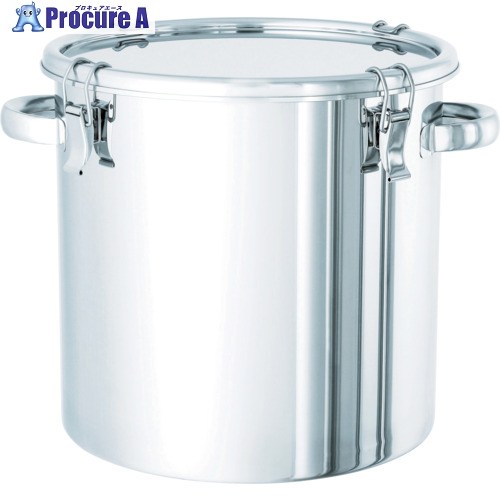 MONOVATE ステンレス鋼貯蔵タンクSUS316Lゼムクリップ式密閉貯蔵タンク65L CTH-43-316L 1個 ▼398-2360