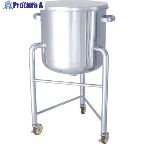 MONOVATE ステンレス鋼貯蔵タンク鏡板型汎用入れもの脚付400L DT-ST-L-100 1台 ■▼457-5884