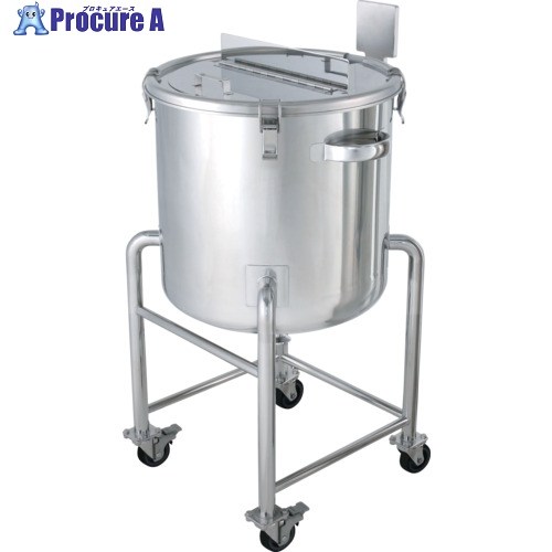 MONOVATE ステンレス鋼貯蔵タンク鏡板型攪拌機座付入れもの300L DTK-77 1台 ■▼457-5886 ※車上乗り合い船