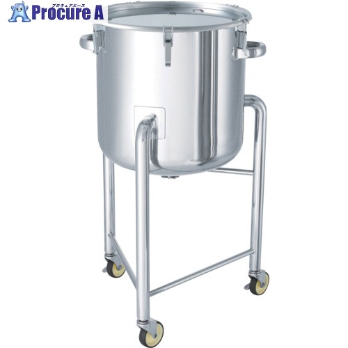 MONOVATE ステンレスタンク鏡板型クリップ式密閉容器脚付300L DT-CTH-L-77 1台 ■▼457-5923