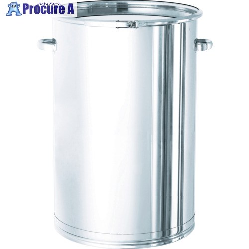 MONOVATE ステンレスタンク 大型レバーバンド式密閉タンク(フタ付) 200L CTL-565H 1個 ◇▼509-6294 ※車上渡し