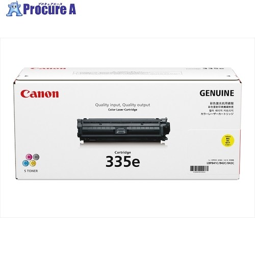 キヤノン トナーカートリッジ CRG-335EYEL(イエロー) CRG-335EYEL 0462C001 1本 ■▼566-6590 【送料都度見積】｜プロキュアエース 39,395円
