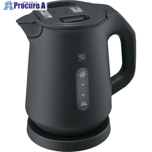 ZOJIRUSHI 電気ケトル CK-KA10 1.0L スレートブラック CK-KA10-BM 1本 ▼697-7203 ｜プロキュアエース