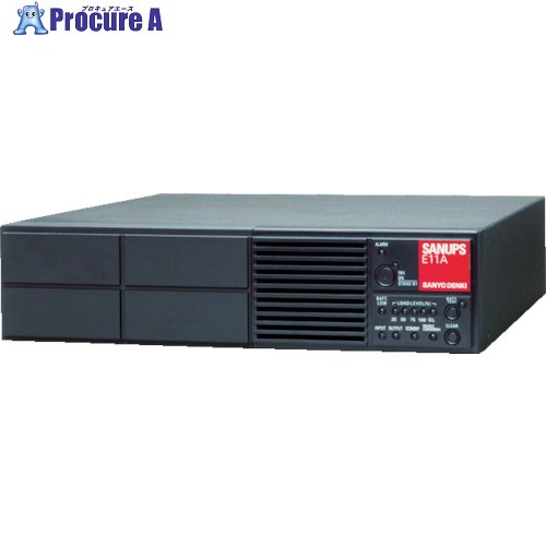 SANUPS UPS本体(750VA(525W)6分 AC100-120V) E11A751B001UJ 1台 ■▼769-9875 【貨物輸送都度積もり書き】
