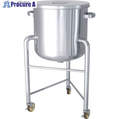MONOVATE ステンレス鋼貯蔵タンク鏡板型汎用入れもの脚付100L DT-ST-L-47H 1個 ■▼814-7060 ※車上乗り合い船
