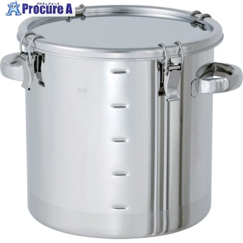 MONOVATE 密閉容器目盛付(クリップ式)15L CTH-M-27 1個 ■▼866-6476