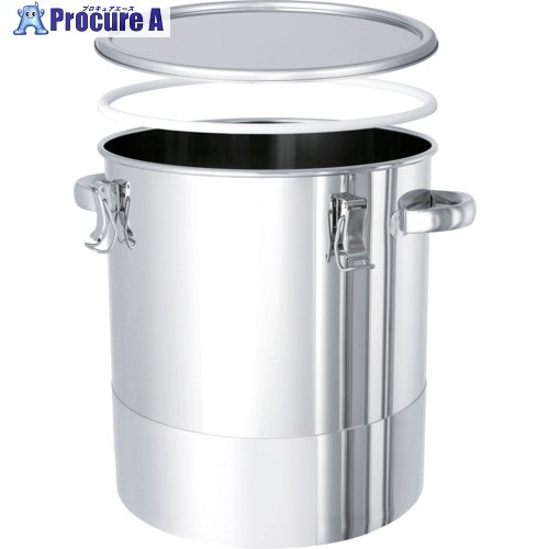 MONOVATE 鏡板型 PTFEパッキン付密閉入れもの 45L DT-CTH-PTFE-39 1個 ■▼866-6573