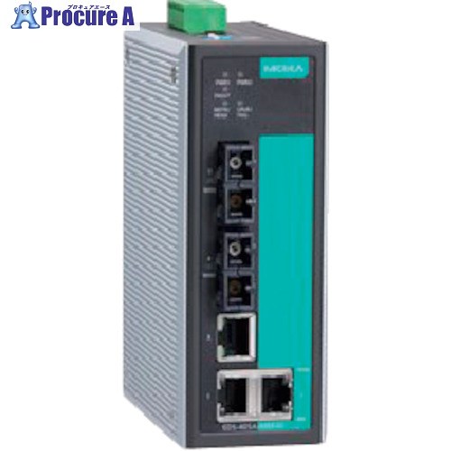 MOXA EDS-405A-MM-SC 実業用アンマネージドイーサネットスイッチ EDS-405A-MM-SC 1個 ■▼364-3491
