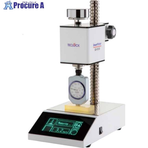 TECLOCK VFD肌ざわりダイアログボックス式デュロメータスタンド GX-610-2 1台 ■▼434-1527