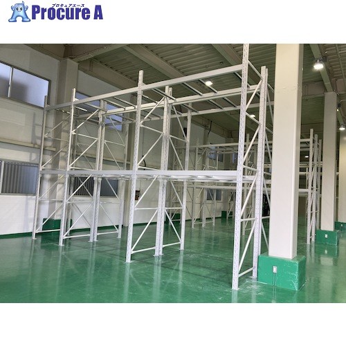 双福鋼器 調色板仕合わせ 2000kg 4000×2700×1200 光線2段 増連 白いこと薄墨色 GP-24027D122ZW 1台 ■▼526-0238 【貨物輸送都度積もり書き】