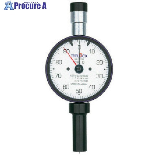TECLOCK ゴム・プラスチック硬度計 GS-719H 1個 ■▼816-7818 【送料都度見積】｜プロキュアエース