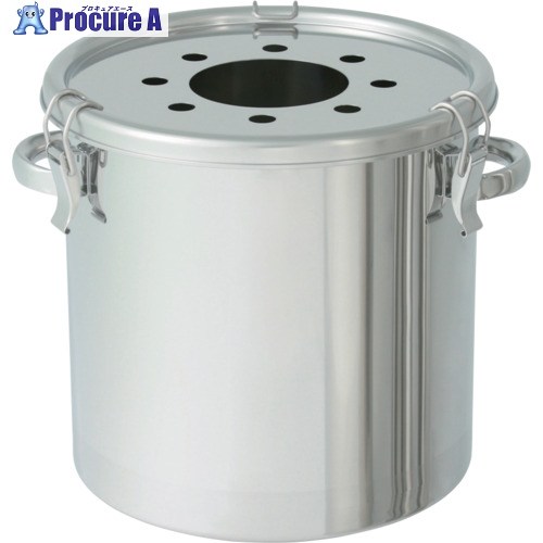 MONOVATE ステンレス鋼貯蔵タンク 粉体リコール入れもの2Sへ置き目付 20L FK-CTH-30-F-2S 1個 ■▼826-5803