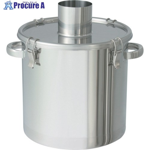 MONOVATE ステンレス鋼貯蔵タンク 粉体リコール入れもの100A導管 36L FK-CTH-36-SP-100A 1個 ■▼826-5822