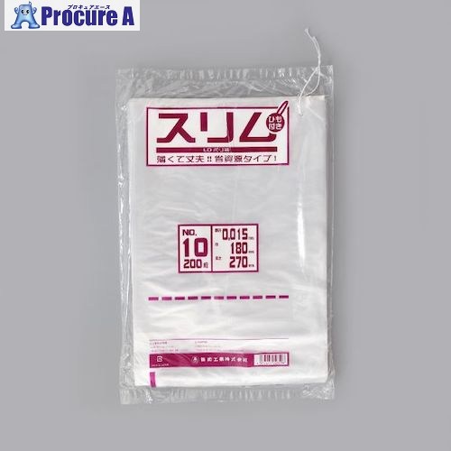 福助 か細いLDポリ袋 015 NO.10(紐付) 200枚入 0439886 60袋 ■▼432-3542 【貨物輸送都度積もり書き】 日用消耗品-日用品雑貨・文房具・手芸