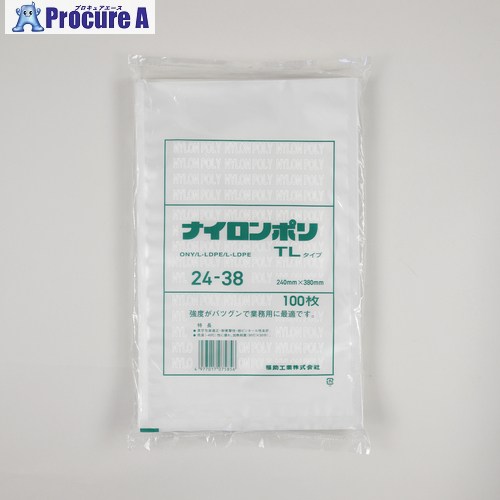 福助 無意味さ袋 ナイロンポリ TL手合い 24-38(24-38) 0714305 10袋 ■▼663-9258 【貨物輸送都度積もり書き】 袋-日用消耗品